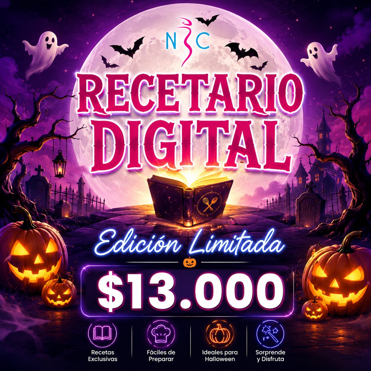 Recetario - Edición Exclusiva - Halloween