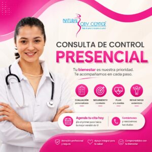 Consulta médica de control