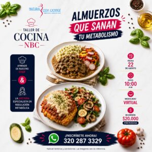 Taller de cocina - Almuerzos saludables 🍗🥩
